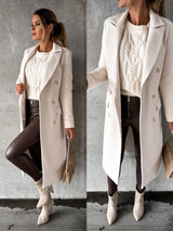 Emilia | Double-Breasted Tailored Coat for Women
