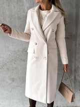 Emilia | Double-Breasted Tailored Coat for Women