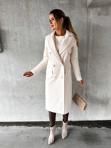 Emilia | Double-Breasted Tailored Coat for Women