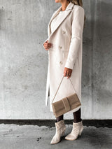 Emilia | Double-Breasted Tailored Coat for Women