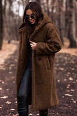 Victoria | Long Teddy Coat for Women