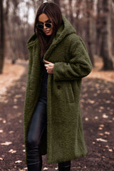 Victoria | Long Teddy Coat for Women