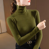 Nora | Women's Slim-Fit Turtleneck Top
