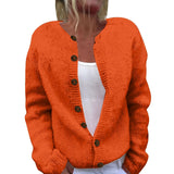 Daphne | Cozy Knit Cardigan with Wooden Buttons