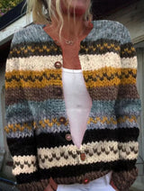 Daphne | Cozy Knit Cardigan with Wooden Buttons