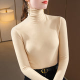 Nora | Women's Slim-Fit Turtleneck Top
