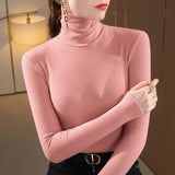 Nora | Women's Slim-Fit Turtleneck Top