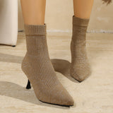 Chloe | Glitter Ankle Boots with Block Heel for Women