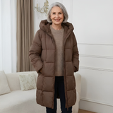 Olivia | Winter Puffer Coat with Hood