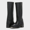 Livia | Women's Knee-High Boots with Retro Silhouette & Block Heel