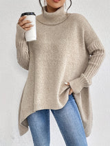 Jessica | Women's Oversized Turtleneck Sweater