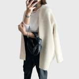 Chloe | Women's Elegant Longline Button-Front Cardigan