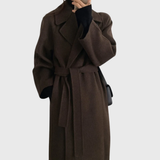 Victoria | Classic Belted Longline Winter Coat
