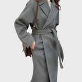 Victoria | Classic Belted Longline Winter Coat
