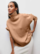Queenie | Cozy Oversized Turtleneck Sweater