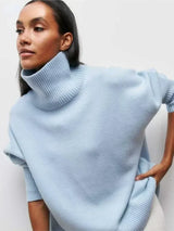 Queenie | Cozy Oversized Turtleneck Sweater