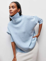 Queenie | Cozy Oversized Turtleneck Sweater
