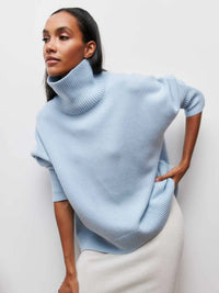Queenie | Cozy Oversized Turtleneck Sweater