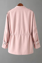 Addison | Women's Utility Jacket with Drawstring Waist