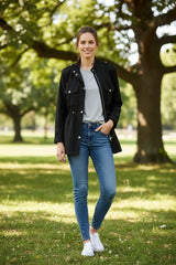 Addison | Women's Utility Jacket with Drawstring Waist