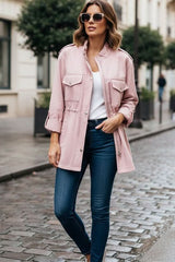 Addison | Women's Utility Jacket with Drawstring Waist