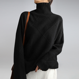 Seraphina | Soft & Warm Textured Turtleneck Sweater