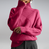 Seraphina | Soft & Warm Textured Turtleneck Sweater