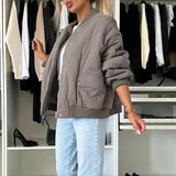 Bella | Loose-Fitting Quilted Autumn Coat