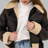 Pia | Multi-Functional Breathable Leather Jacket