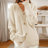 Tara | Cozy Cable-Knit Cardigan