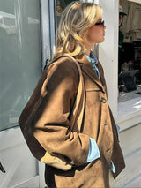 Harlow | Classic Suede-Style Jacket with Timeless Appeal