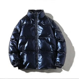 Fiona | Cozy Metallic Puffer Jacket for Women