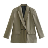 Callista | Elegant Double-Breasted Blazer for Women