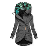 Grace | Elegant Long Hooded Jacket for Women