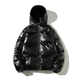 Fiona | Cozy Metallic Puffer Jacket for Women