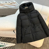 Valerie | Hooded Puffer Coat with Adjustable Waist