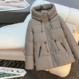 Valerie | Hooded Puffer Coat with Adjustable Waist