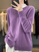 Clara | Women's Soft Knit Buttoned Cardigan