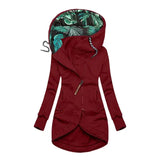 Grace | Elegant Long Hooded Jacket for Women