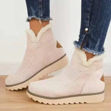 Giselle | Warm-Lined Ankle Boots with Platform Sole