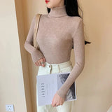 Gemma | Women's Ribbed Turtleneck Sweater