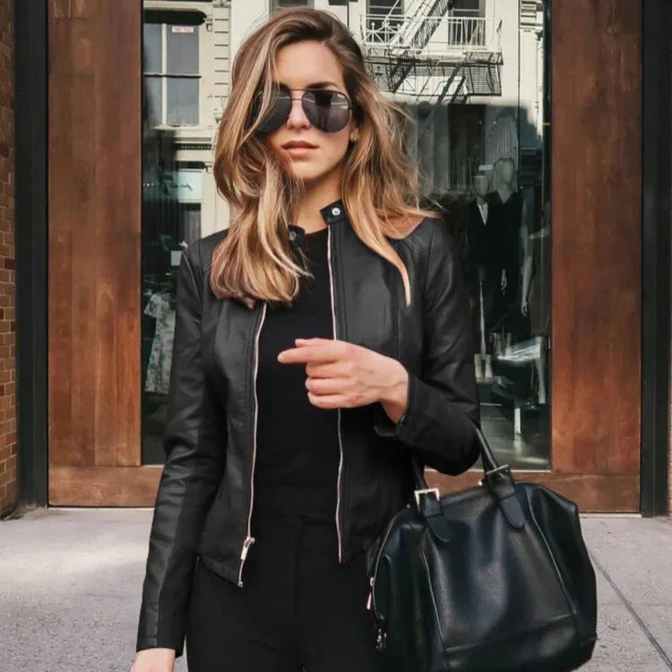 Pia | Multi-Functional Premium Leather Jacket