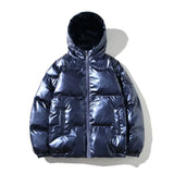 Fiona | Cozy Metallic Puffer Jacket for Women