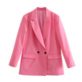 Callista | Elegant Double-Breasted Blazer for Women