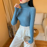 Gemma | Women's Ribbed Turtleneck Sweater