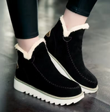 Giselle | Warm-Lined Ankle Boots with Platform Sole