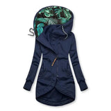 Grace | Elegant Long Hooded Jacket for Women