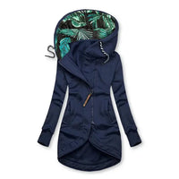 Grace | Elegant Long Hooded Jacket for Women