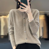 Clara | Women's Soft Knit Buttoned Cardigan
