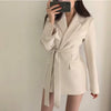 Chloe | Elegant Blazer Dress with Belt